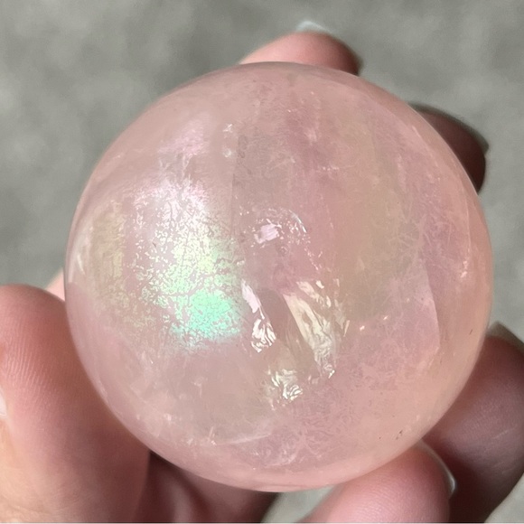 Other - Angel Aura Rose Quartz Sphere